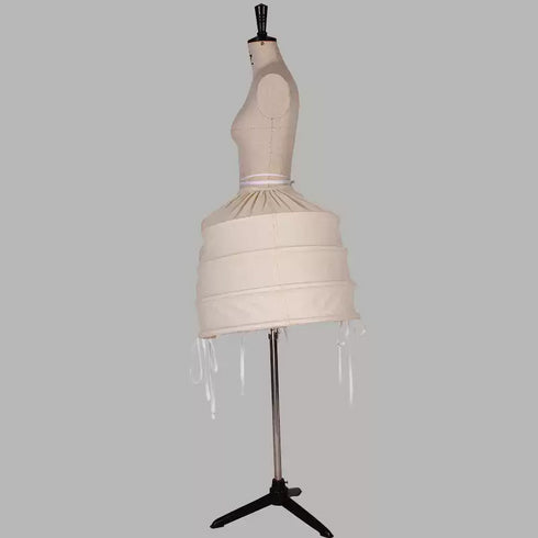 Vintage Hoop Skirt Petticoat for Gowns - 18th Century Underskirt